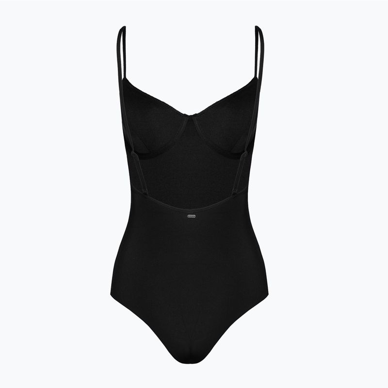 Rip Curl Classic Surf Cheeky One Piece Swimsuit Black 2