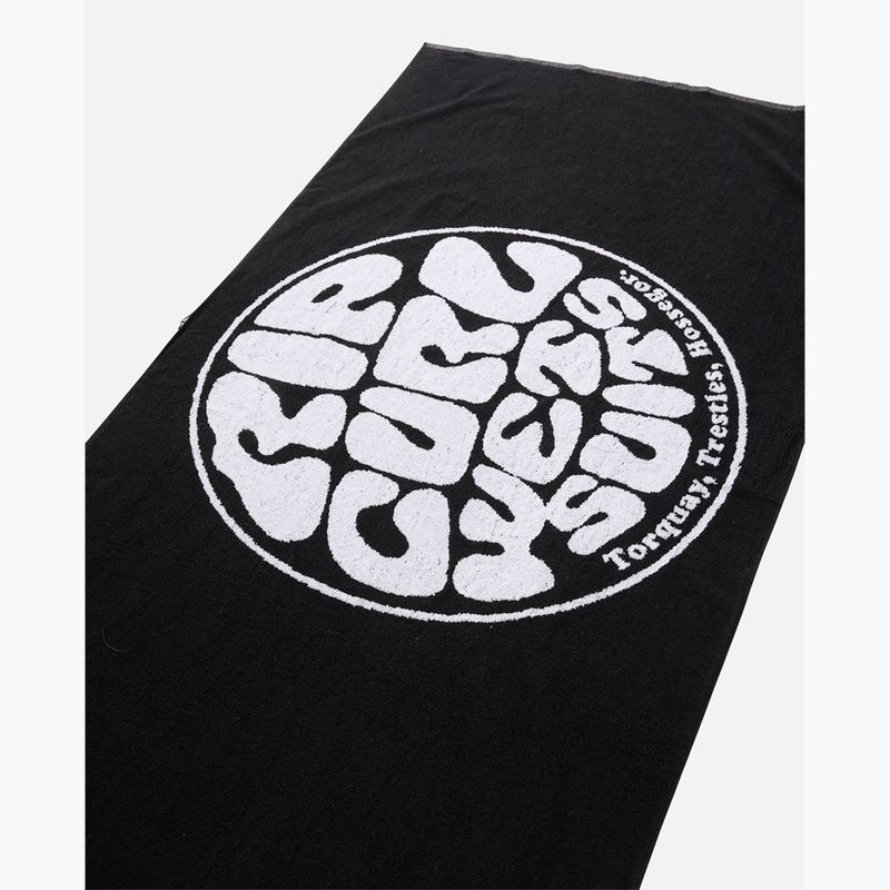Towel Rip Curl Logos black 3