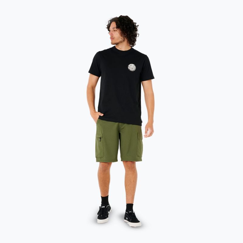 Men's Rip Curl Boardwalk Classic Surf Cargo shorts dark olive 2
