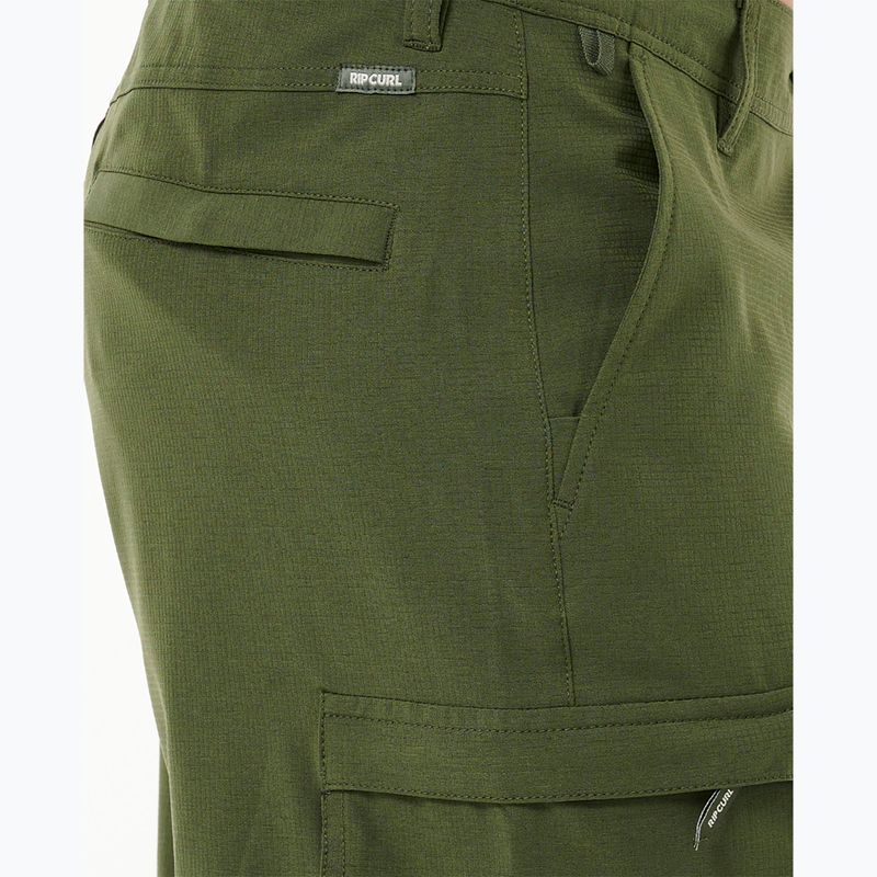 Men's Rip Curl Boardwalk Classic Surf Cargo shorts dark olive 5