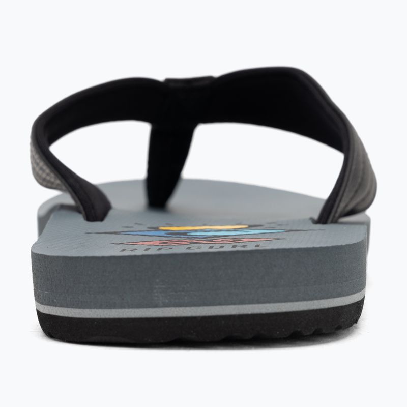 Men's Rip Curl Ripper Bloom flip flops blue grey 6