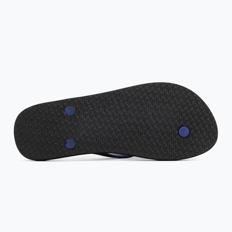 Men's Rip Curl Wetty Fade Bloom flip flops navy 4