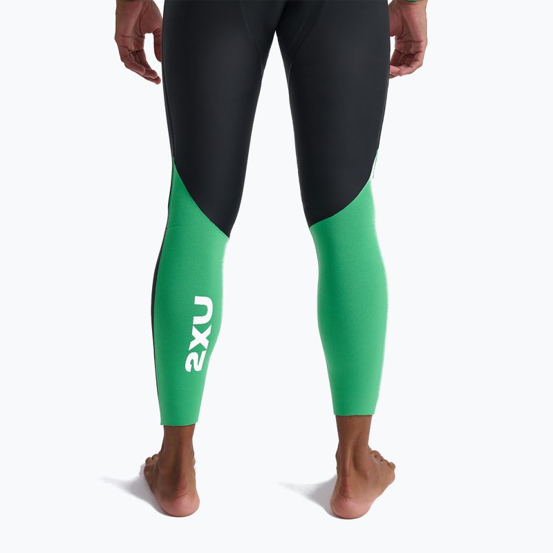 Men's triathlon foam 2XU Propel Openwater black/bright green 8