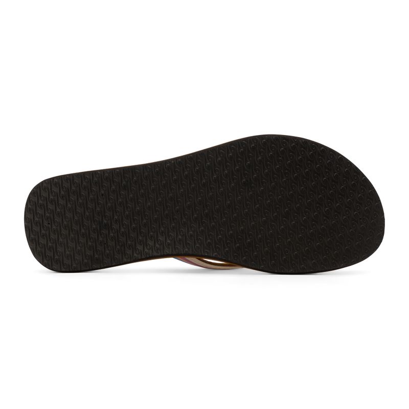 Women's Rip Curl Freedom Bloom Open Toe flip flops blue 4