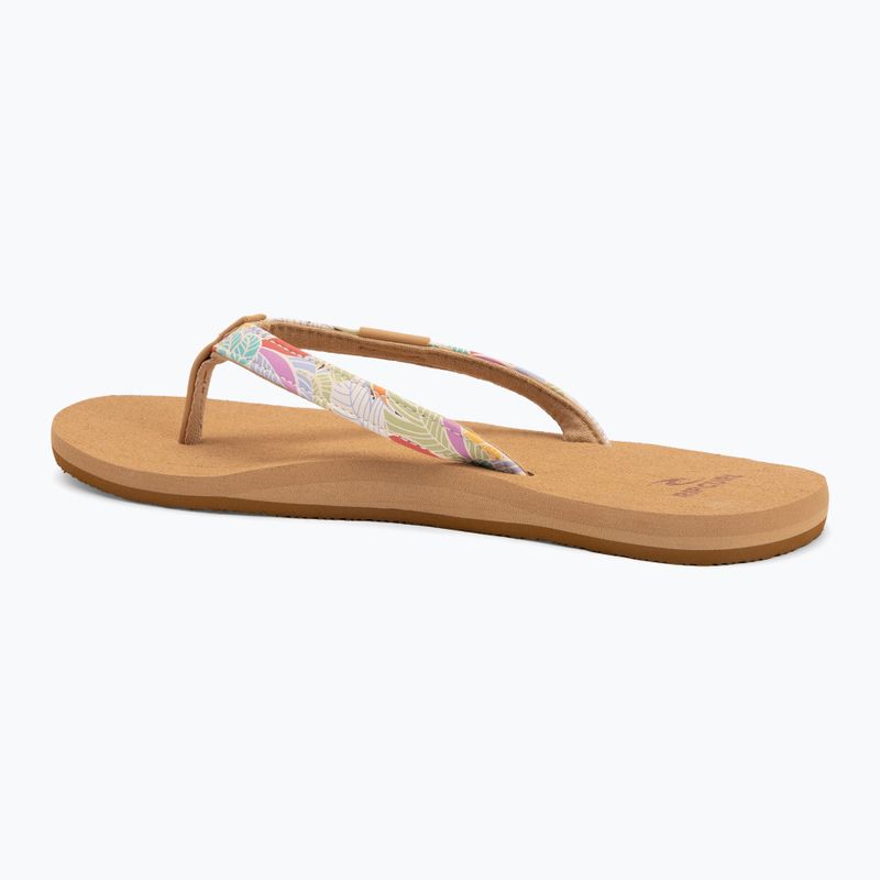 Women's Rip Curl Freedom Bloom Open Toe Mango Flip Flops 3