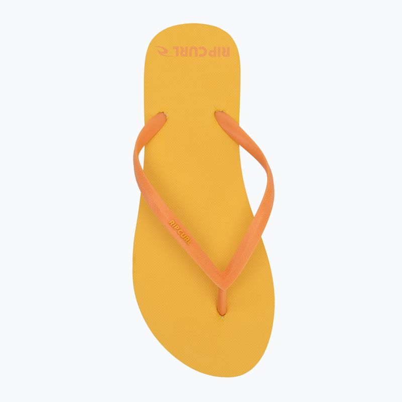 Women's Rip Curl Bondi Bloom mango flip flops 5