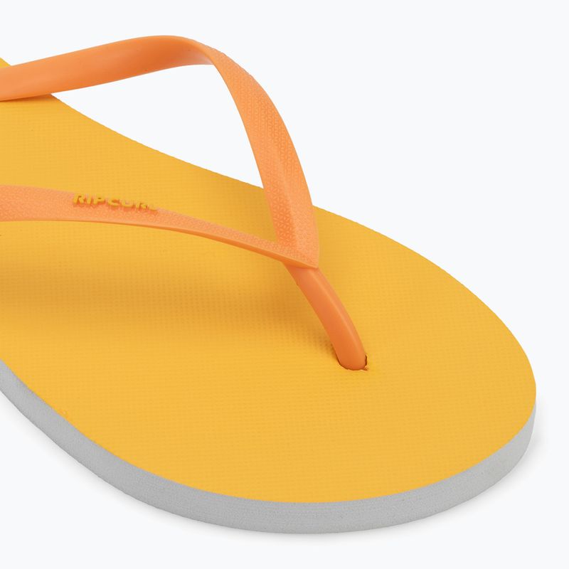 Women's Rip Curl Bondi Bloom mango flip flops 7