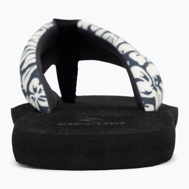 Women's Rip Curl Freedom Plush Bloom flip flops black 6