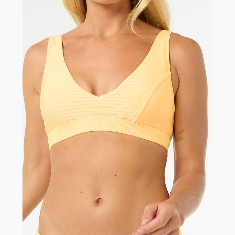 Rip Curl Premium Surf D-Dd Deep V mango swimsuit top 5