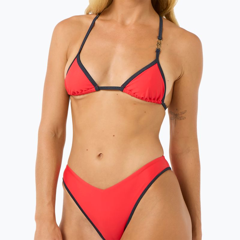 Rip Curl V 80 High Skimpy Leg swimsuit bottom red 3