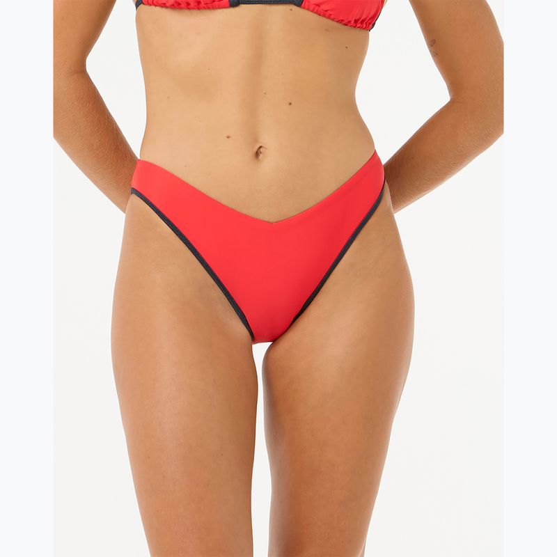 Rip Curl V 80 High Skimpy Leg swimsuit bottom red 4