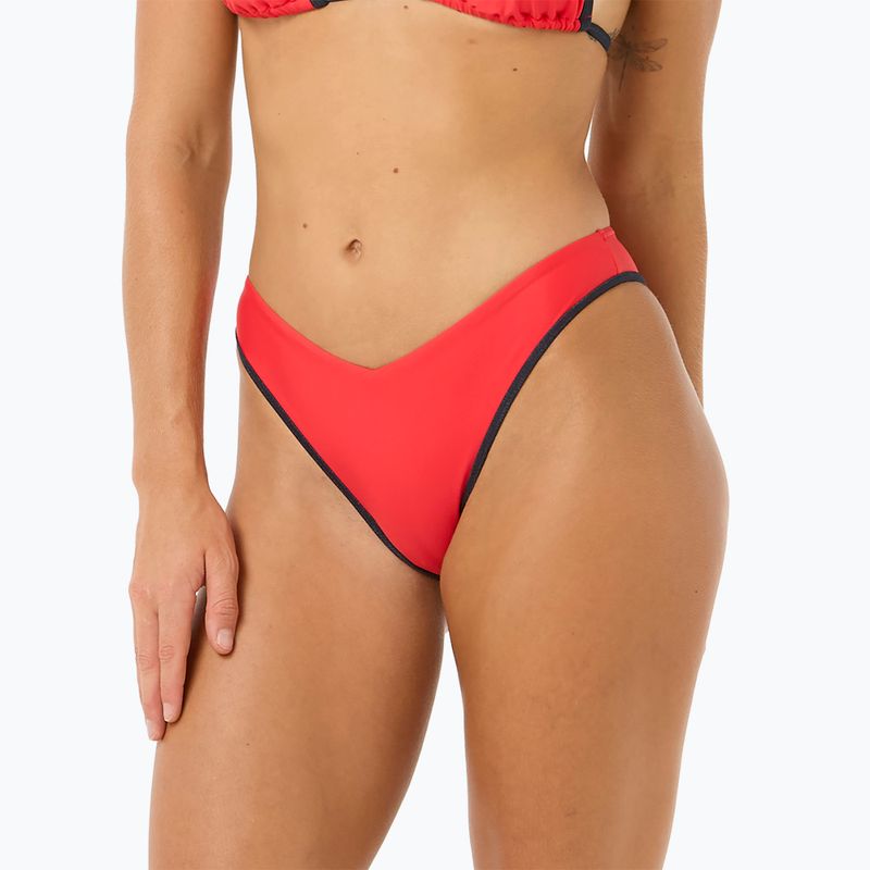 Rip Curl V 80 High Skimpy Leg swimsuit bottom red 5