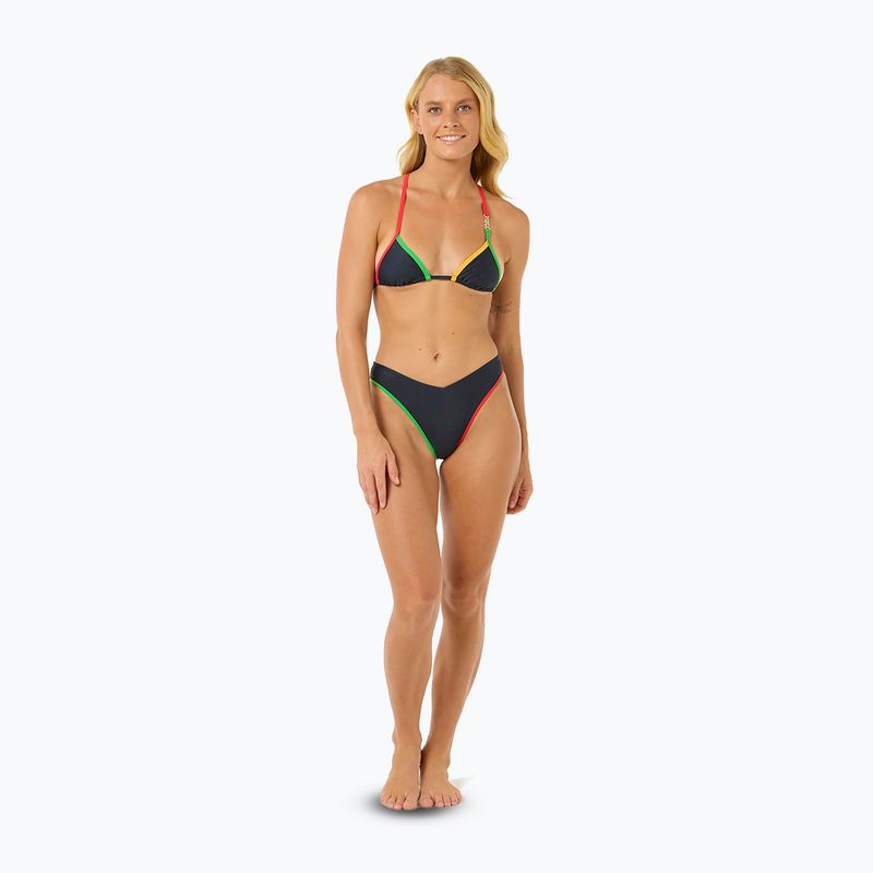 Rip Curl V 80 High Skimpy Leg swimsuit bottom dark denim 2