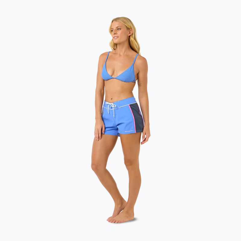 Women's Rip Curl Las Dalias Performance 3" swim shorts blue 2