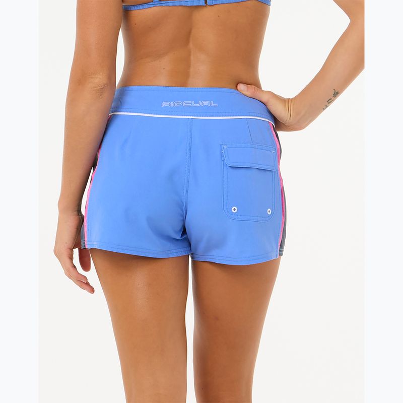 Women's Rip Curl Las Dalias Performance 3" swim shorts blue 3