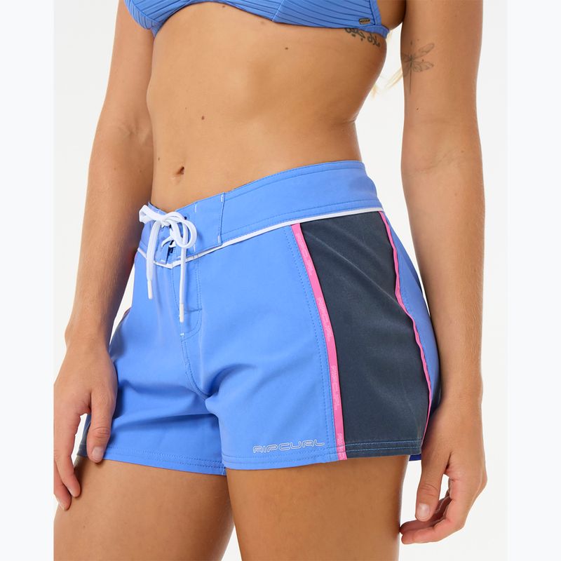 Women's Rip Curl Las Dalias Performance 3" swim shorts blue 7