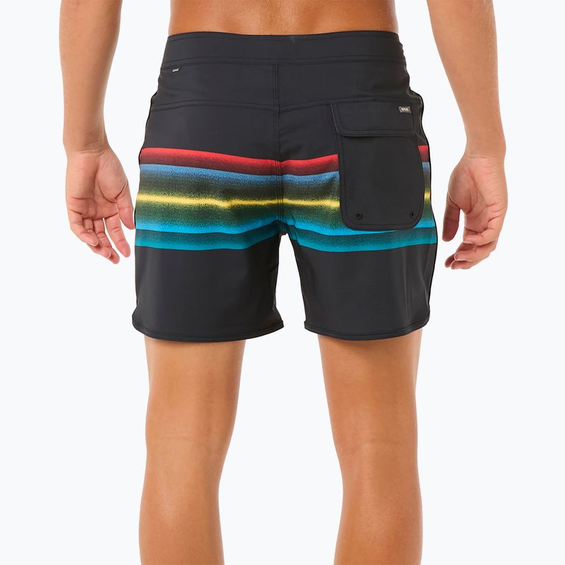 Men's Rip Curl Mirage Retro Mumma swim shorts black 3
