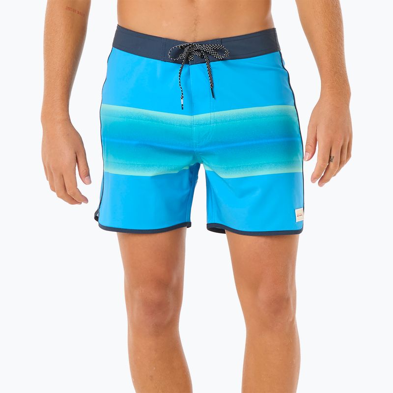 Men's Rip Curl Surf Revival Volley blue paint swim shorts 5