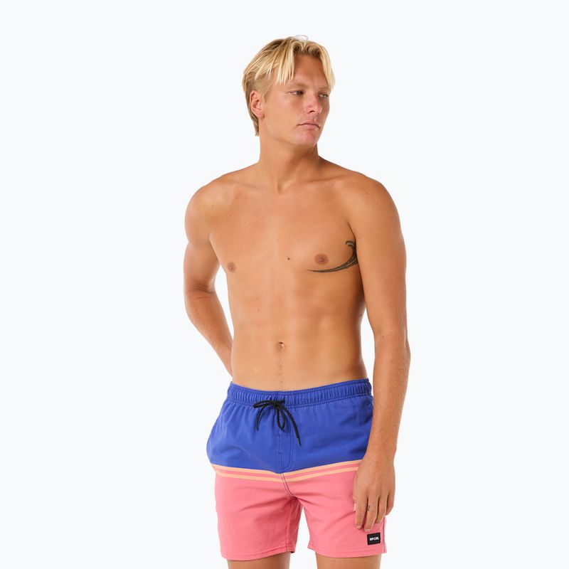 Men's Rip Curl Combine Volley swim shorts wild berry 4