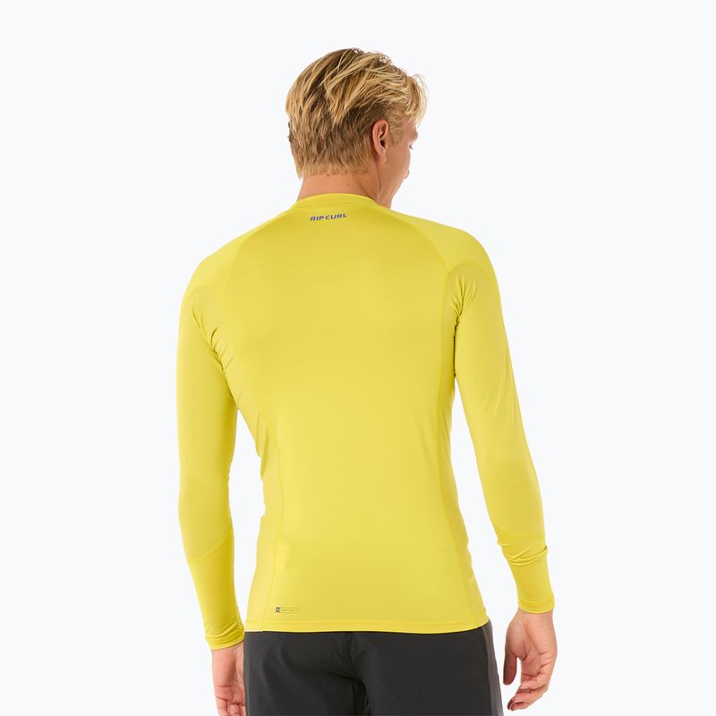 Men's Rip Curl Waves UPF Performance sulphur swimming longsleeve 3