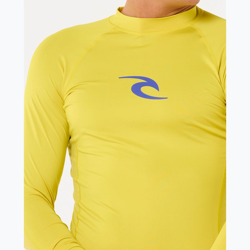 Men's Rip Curl Waves UPF Performance sulphur swimming longsleeve 5
