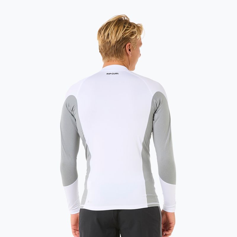Men's Rip Curl Waves UPF Performance swimming longsleeve white 3