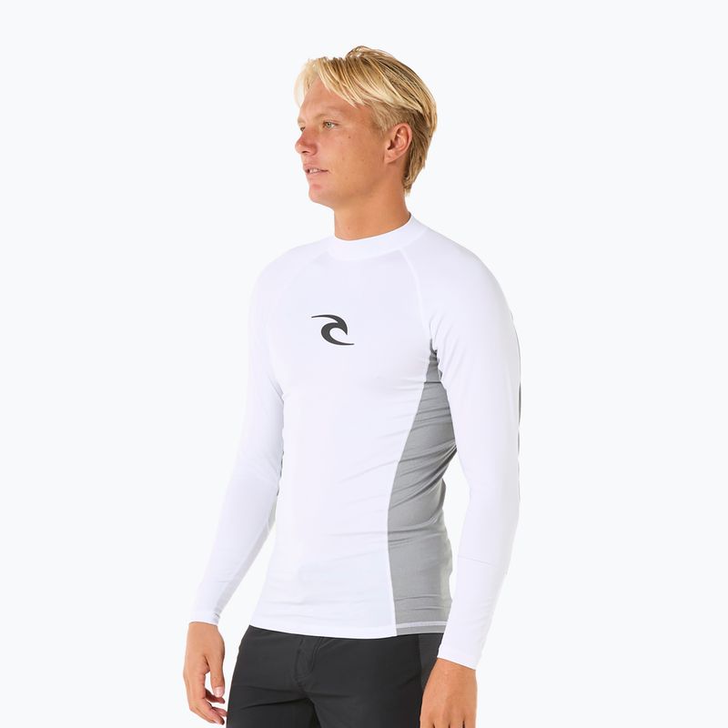 Men's Rip Curl Waves UPF Performance swimming longsleeve white 4
