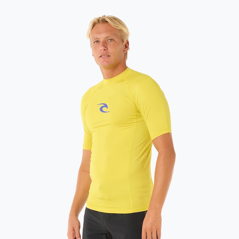 Men's Rip Curl Waves UPF Performance swim shirt sulphur 4