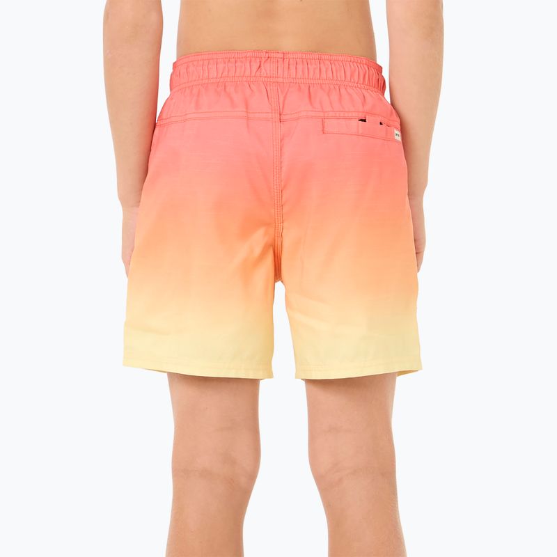Rip Curl Fade Volley children's swim shorts watermelon 3