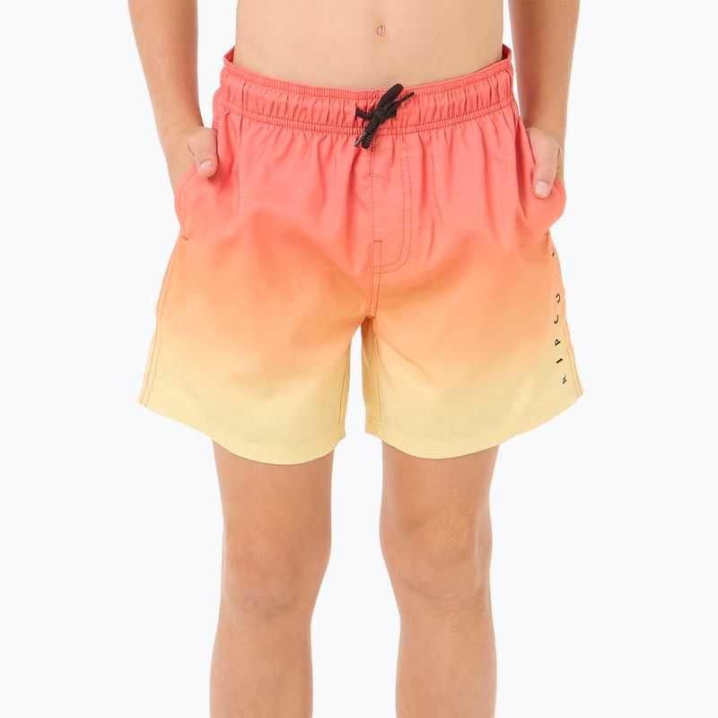 Rip Curl Fade Volley children's swim shorts watermelon 4
