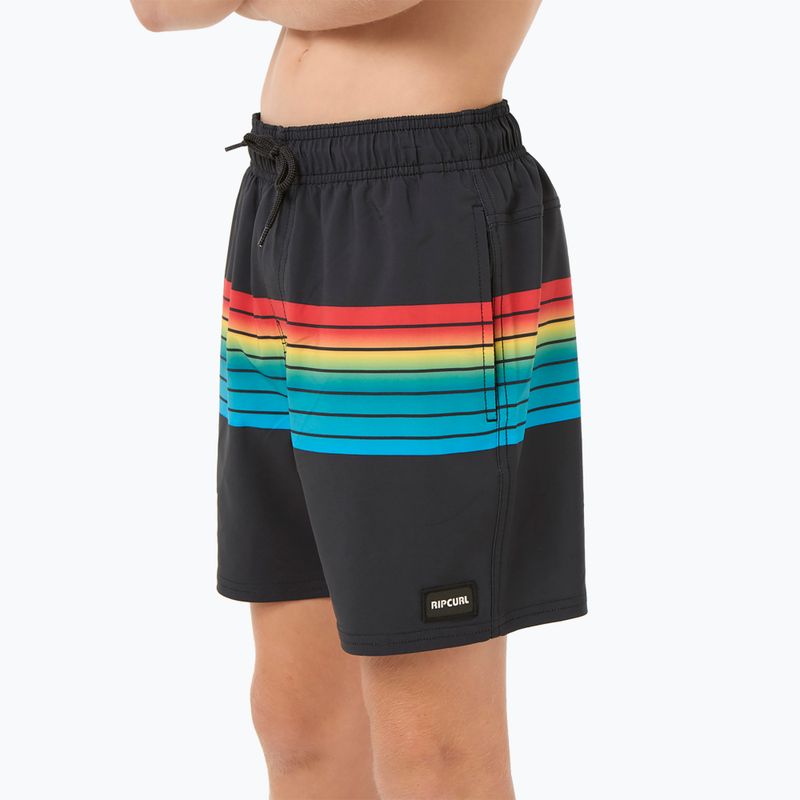 Rip Curl Surf Revival Volley children's swim shorts black 7
