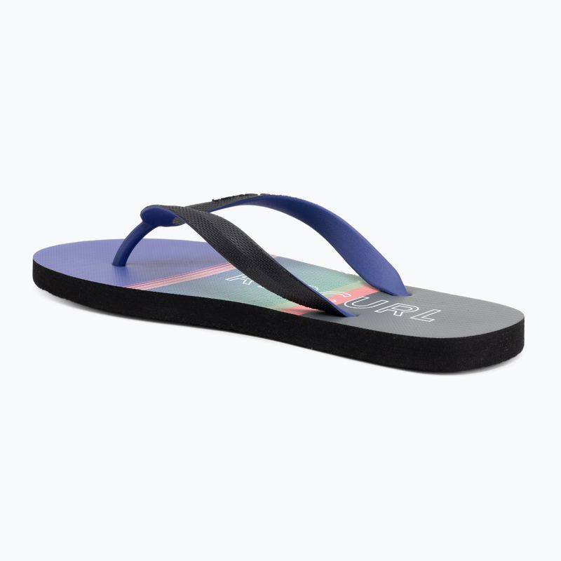 Men's Rip Curl Breakers Bloom flip flops ice blue 3