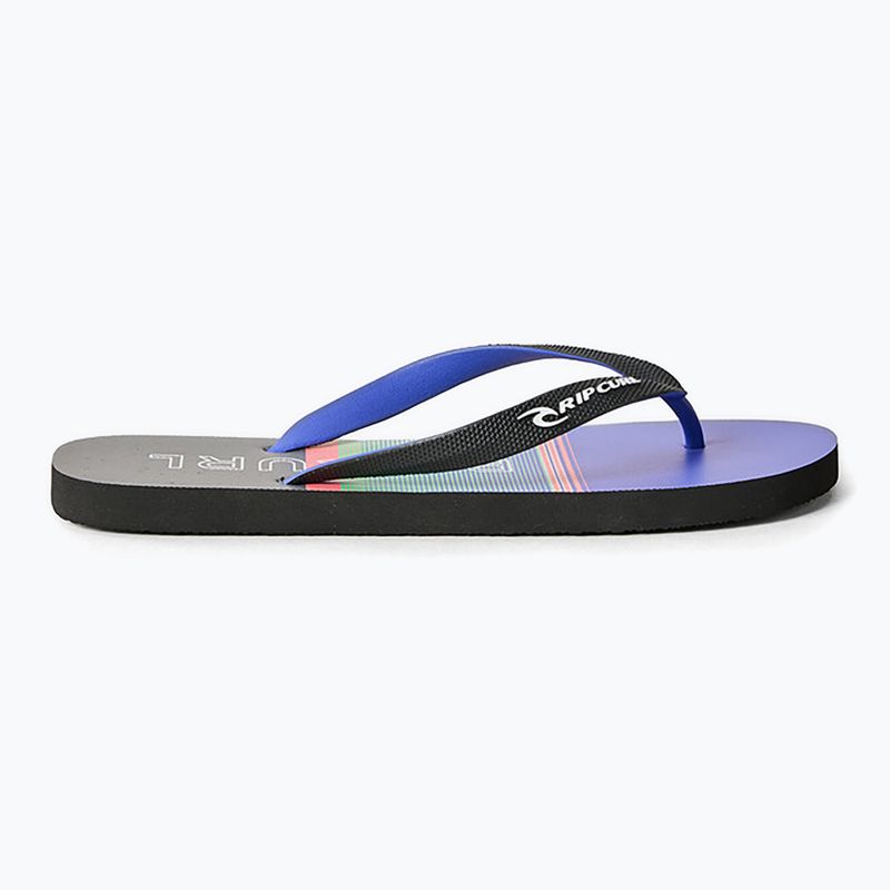 Men's Rip Curl Breakers Bloom flip flops ice blue 8