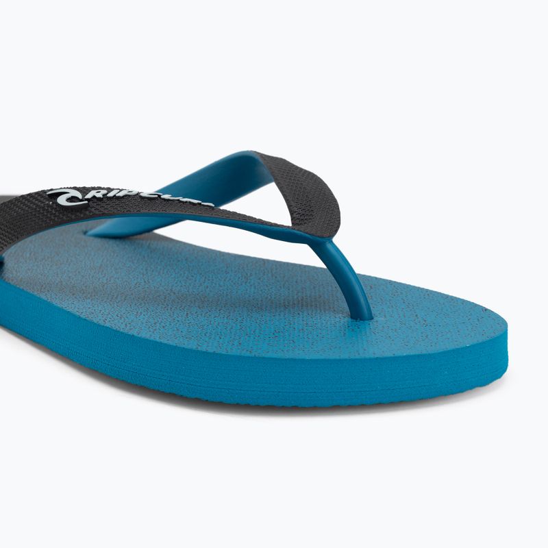 Men's Rip Curl Surf Revival Bloom blue flip flops 7