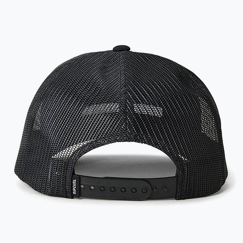 Men's Rip Curl Brand Icon Trucker baseball cap black 2