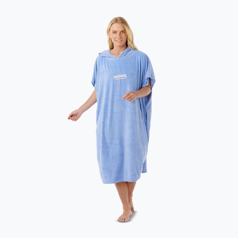 Women's poncho Rip Curl Classic Surf Hooded blue 3