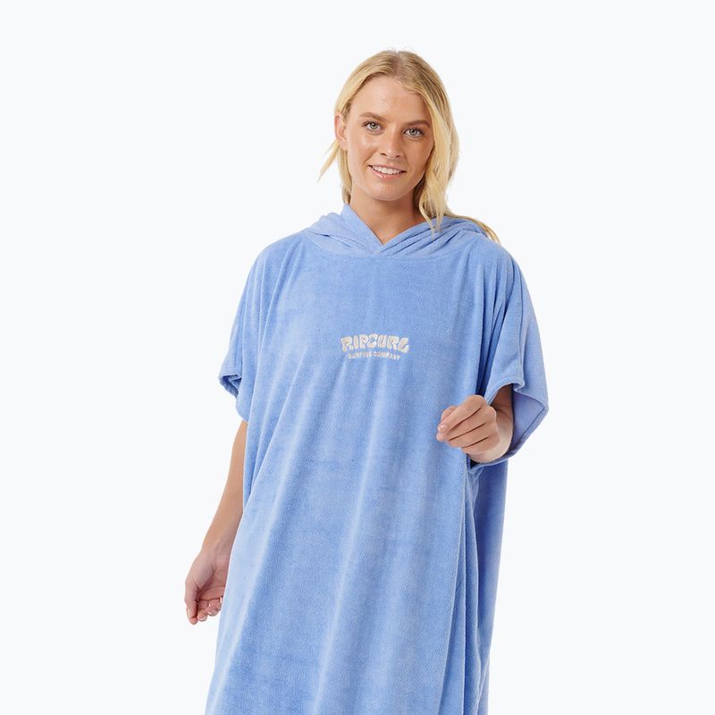 Women's poncho Rip Curl Classic Surf Hooded blue 5