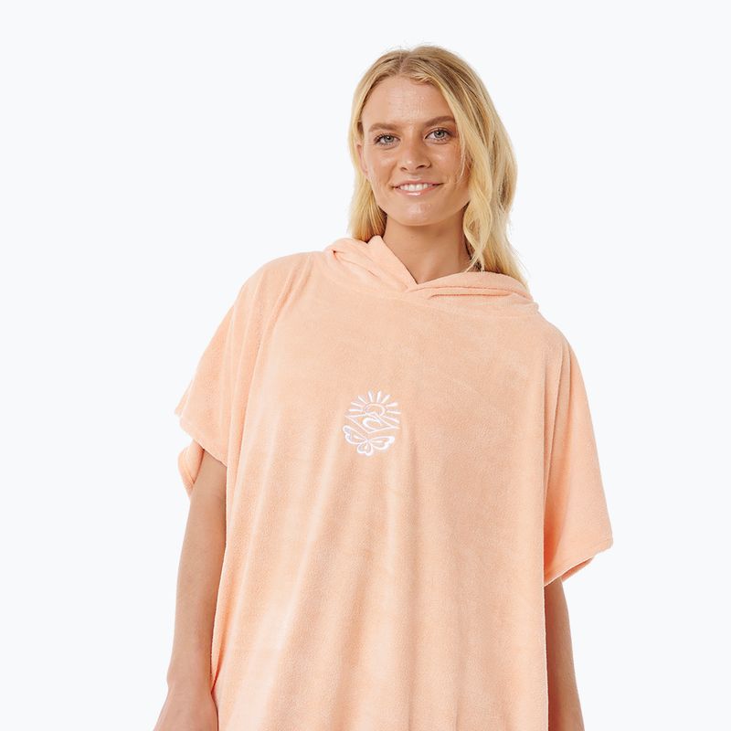 Women's poncho Rip Curl Classic Surf Hooded bright peach 5