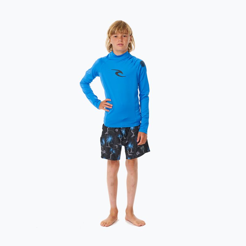 Children's swim long sleeve Rip Curl Waves Upf blue gum 2
