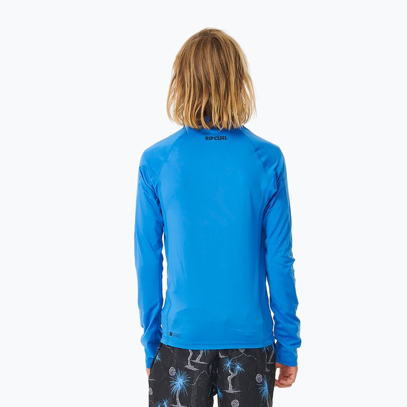 Children's swim long sleeve Rip Curl Waves Upf blue gum 3