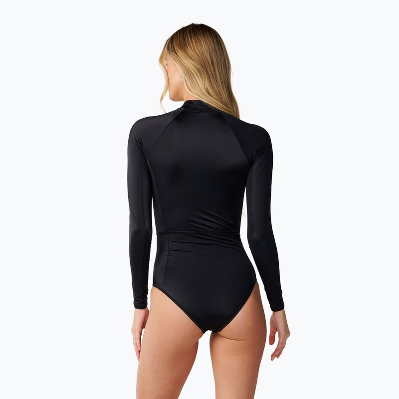 Women's one-piece swimsuit  Rip Curl Classic Surf Ls Surf Suit black 3