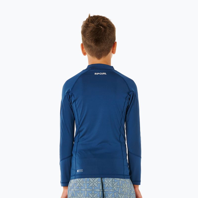 Children's swim long sleeve Rip Curl Waves Upf light navy 3