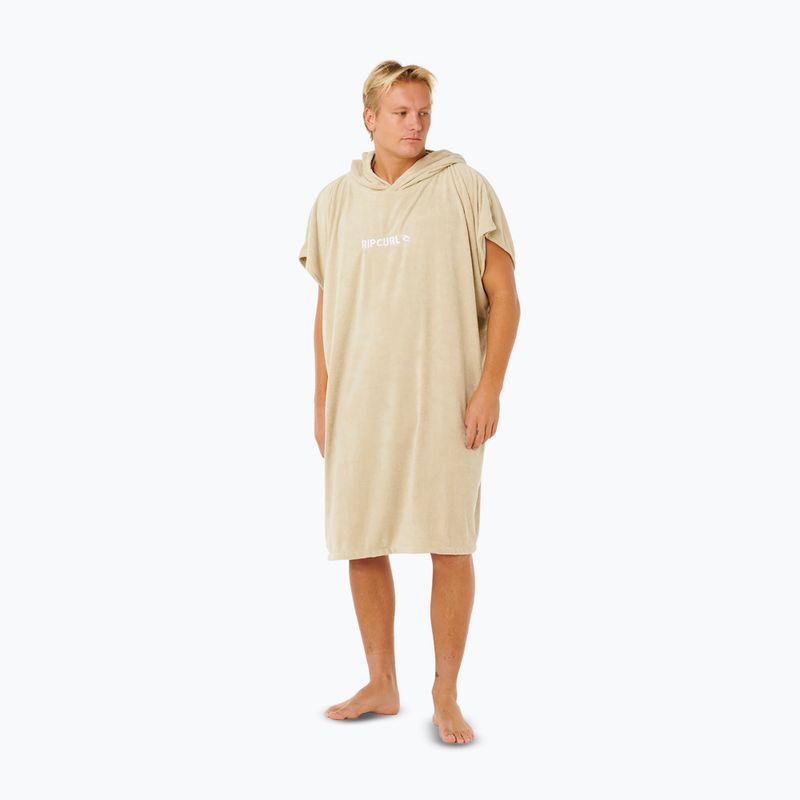 Men's poncho Rip Curl Brand Hooded khaki 4