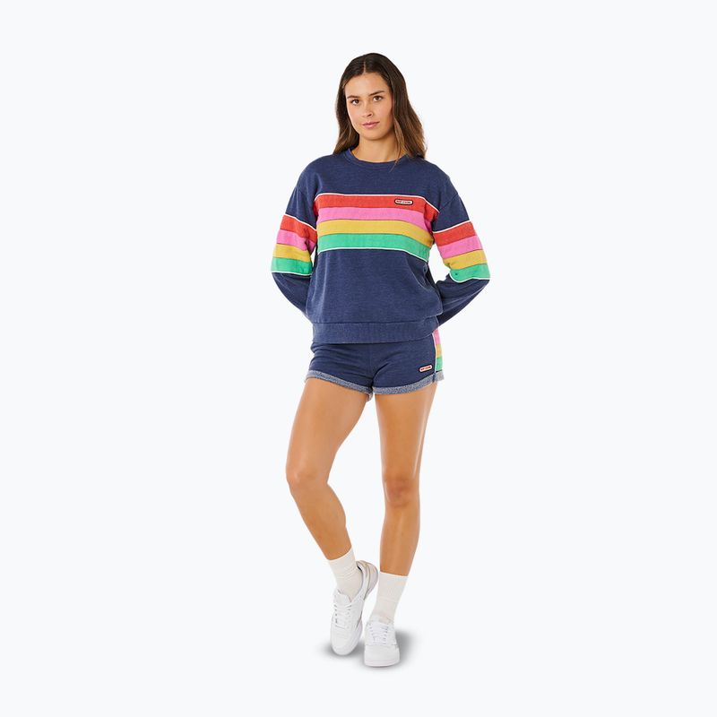 Women's sweatshirt Rip Curl Surf Revival Relaxed Crew dark navy 2