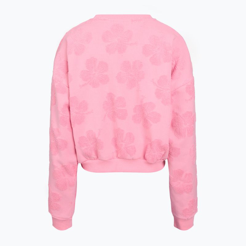 Women's sweatshirt Rip Curl Paradise Terry Crew pink 2