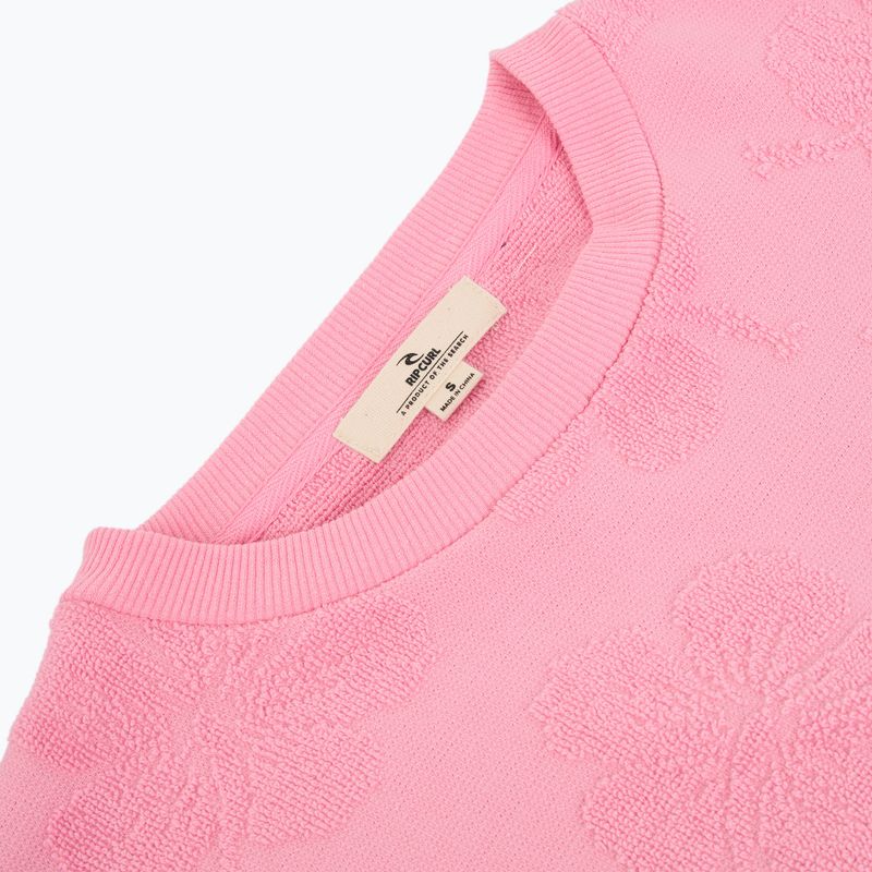 Women's sweatshirt Rip Curl Paradise Terry Crew pink 3