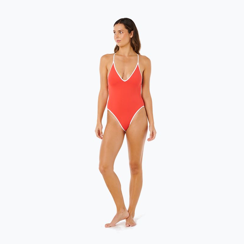 One-piece swimsuit Rip Curl Classic Surf red 2