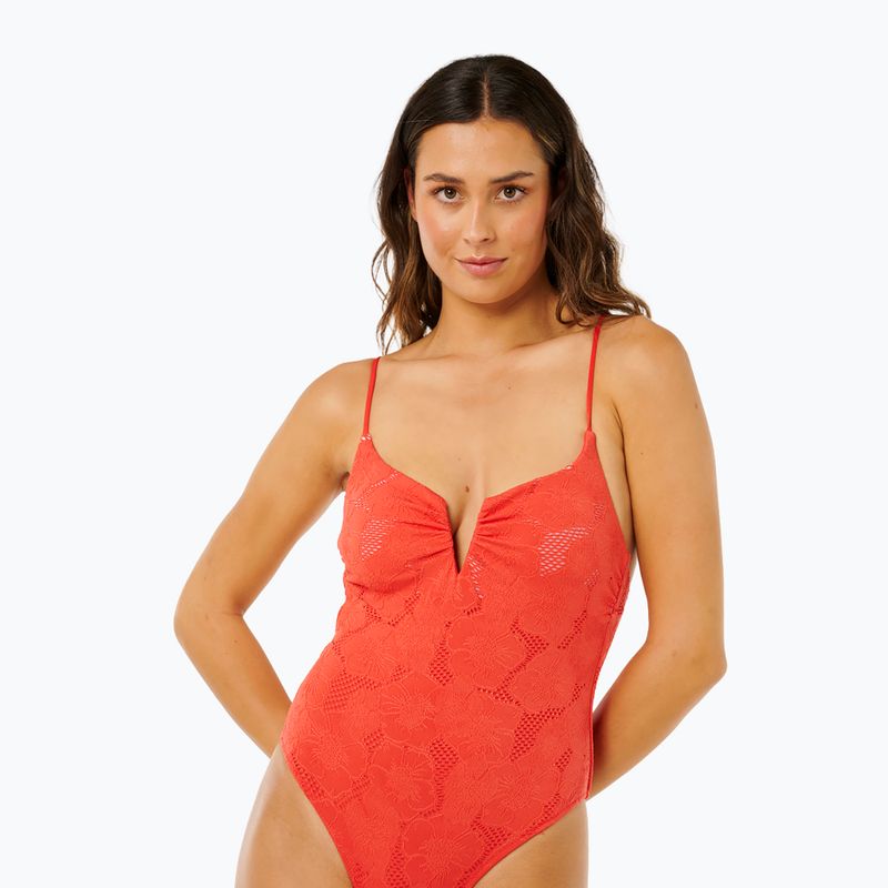 Swimsuit top Rip Curl Oasis V Wire Multi Fit red 5