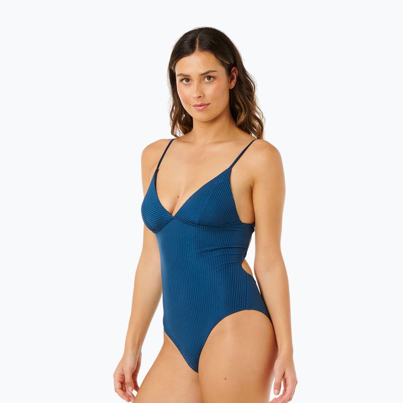 Women's one-piece swimsuit Rip Curl Luxe Surf Good dark navy 4
