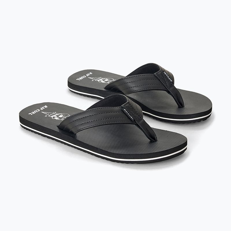 Children's flip-flops Rip Curl Ripper 2 Bloom black/white 2